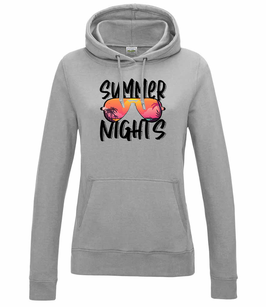 summer nyár nyári Sportszürke Női Kapucnis Pulóver