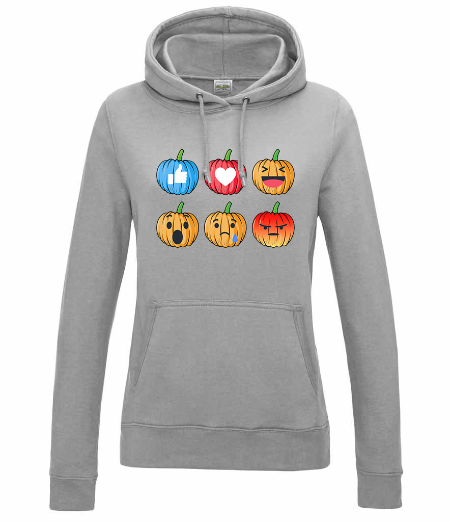 emoji tökök tök Sportszürke Női Kapucnis Pulóver