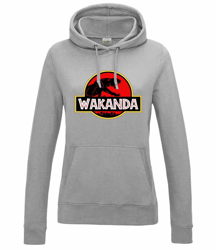 wakanda fekete párduc Sportszürke Női Kapucnis Pulóver