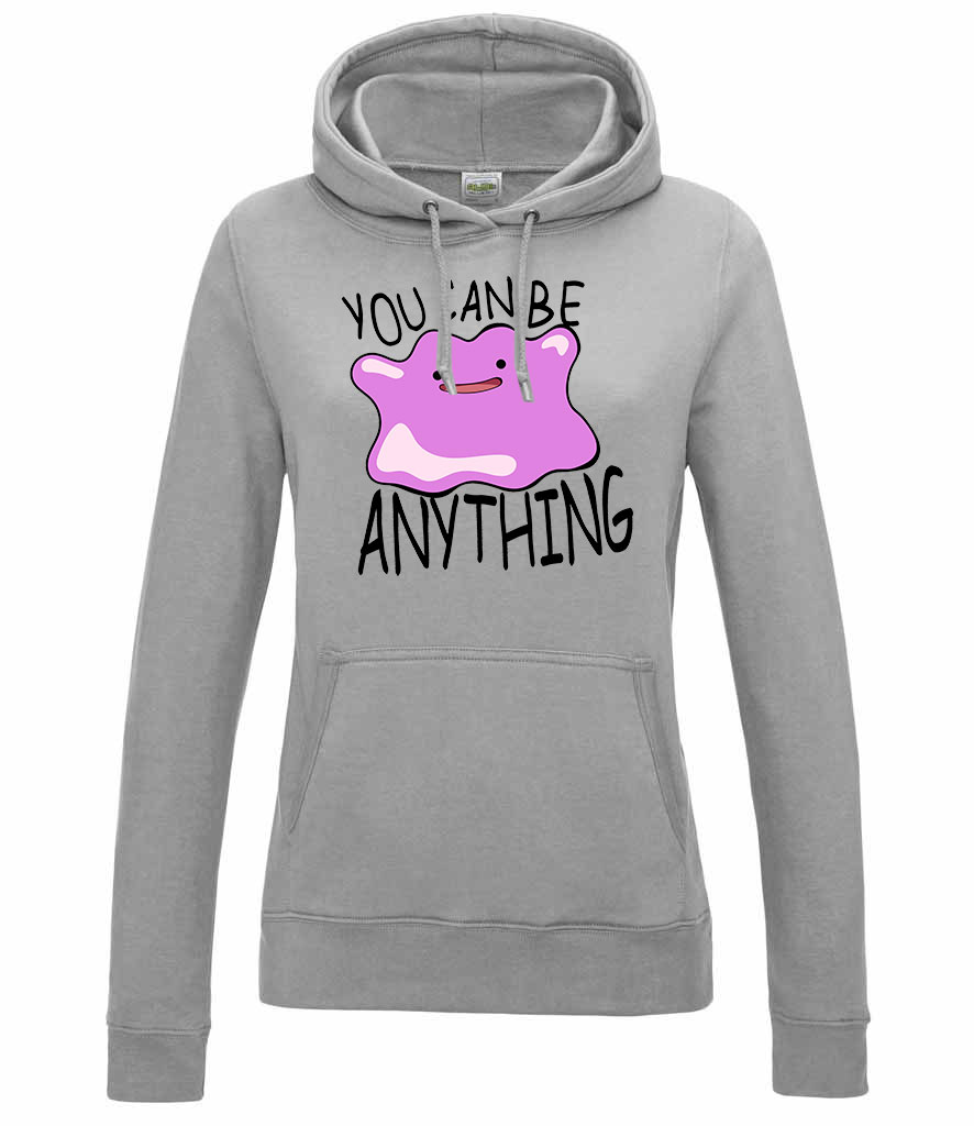 ditto pokemon Sportszürke Női Kapucnis Pulóver