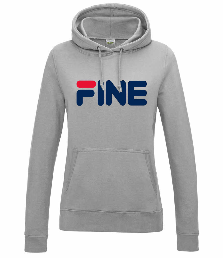 fila fine humor Sportszürke Női Kapucnis Pulóver