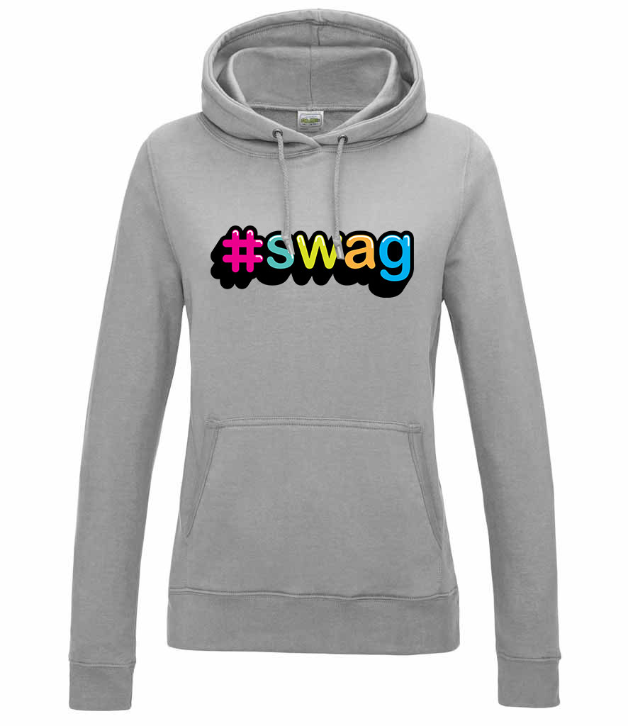 SWAG Sportszürke Női Kapucnis Pulóver