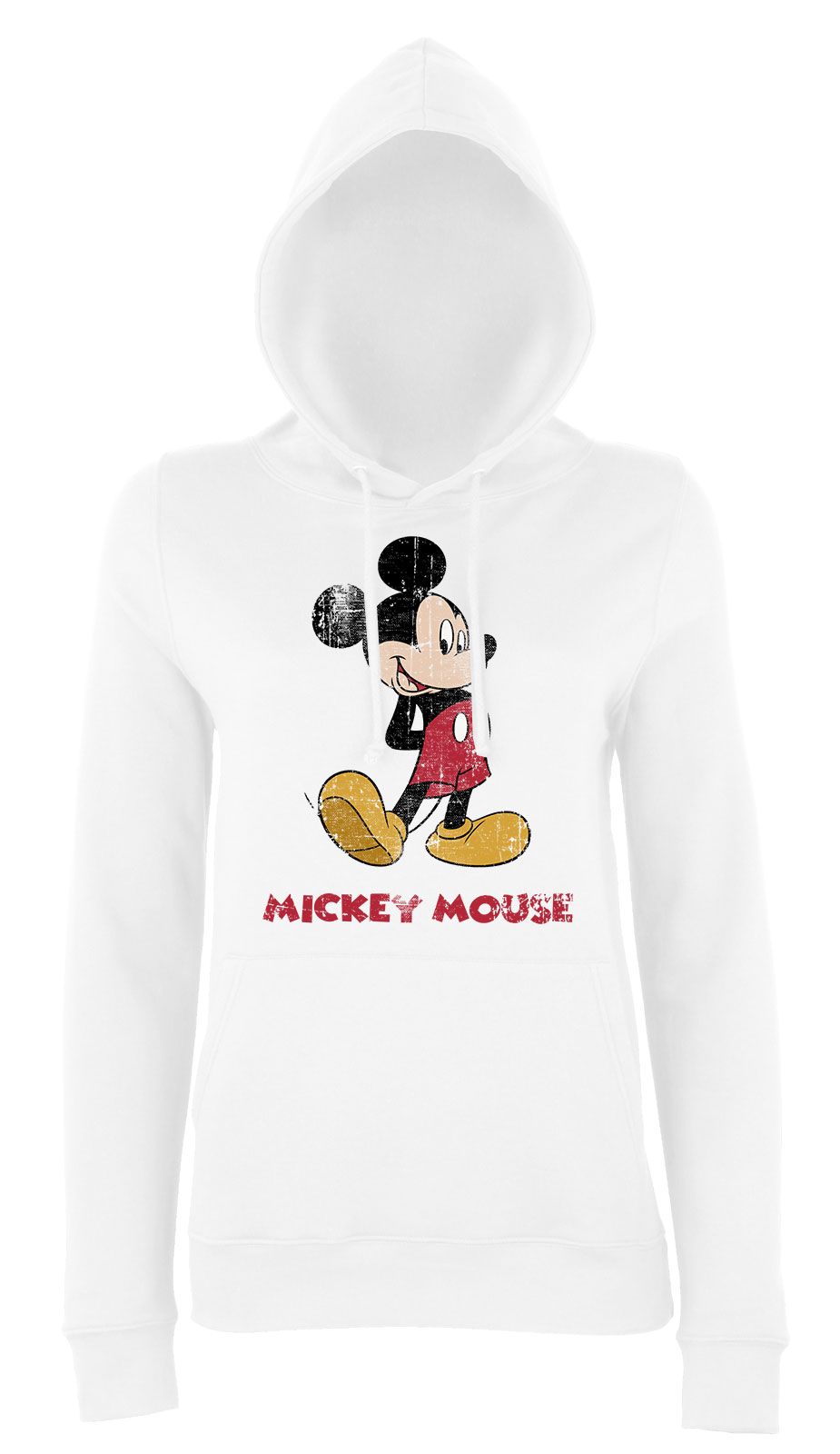 mickey egér Fehér Női Kapucnis Pulóver