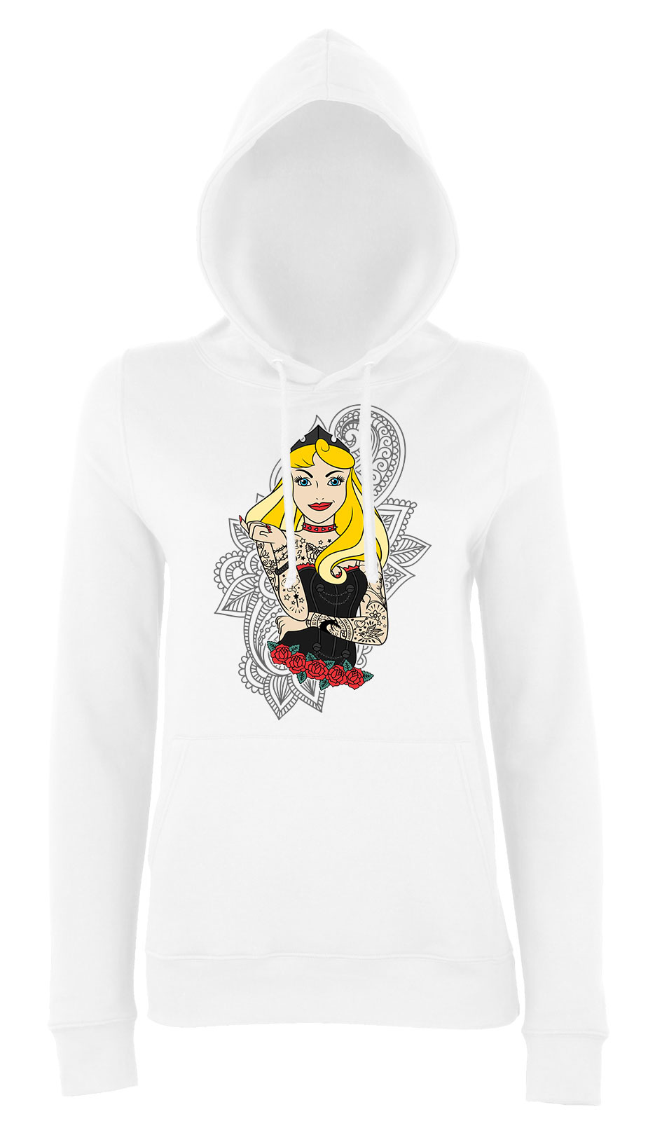 Alice alice in wonderland alíz csodaországban Fehér Női Kapucnis Pulóver