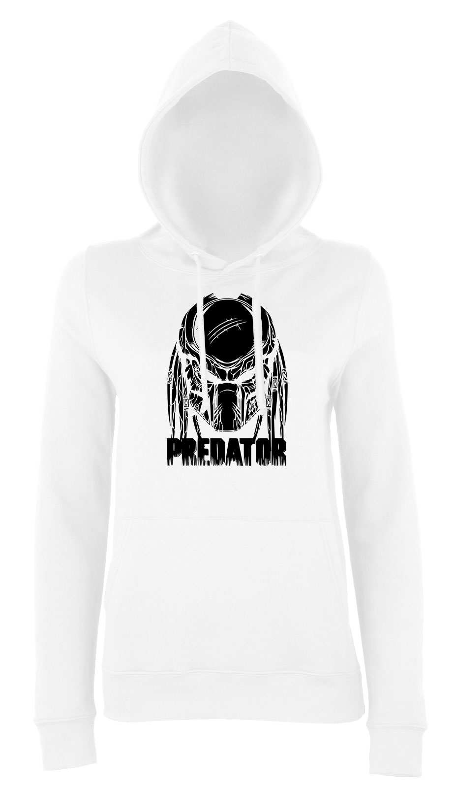 Predator Fehér Női Kapucnis Pulóver