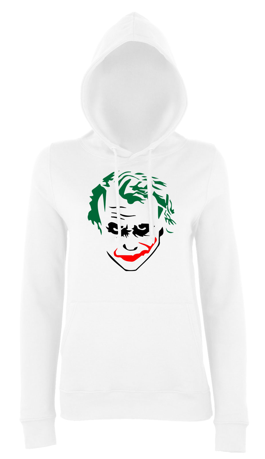 Joker Fehér Női Kapucnis Pulóver