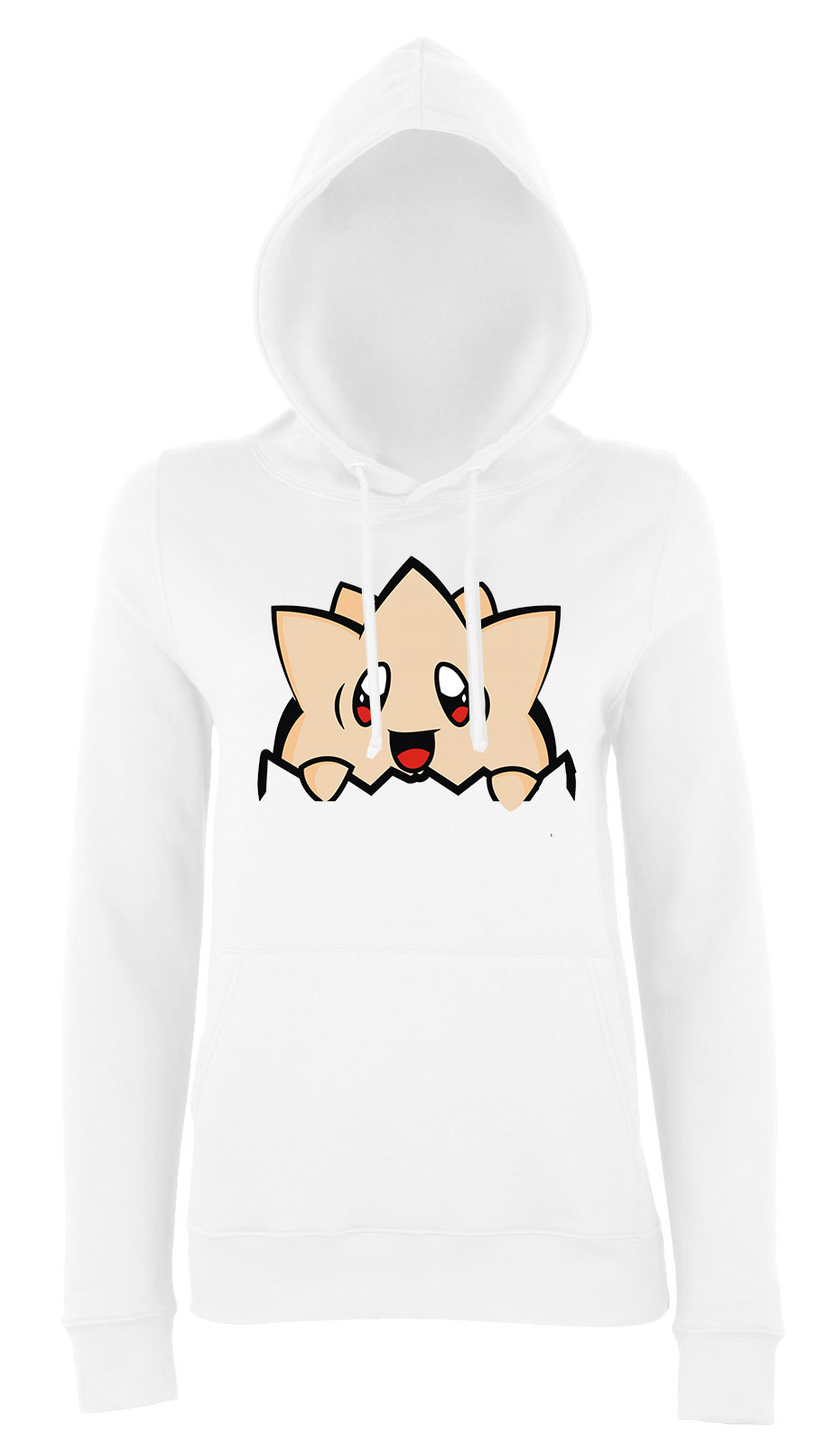 Pokemon Togepi Fehér Női Kapucnis Pulóver