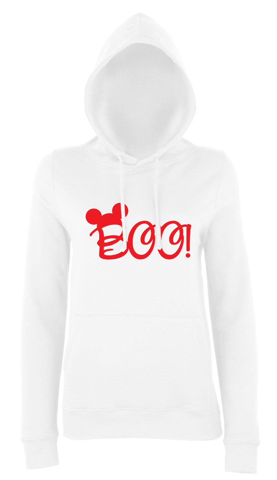 mickey egér Fehér Női Kapucnis Pulóver