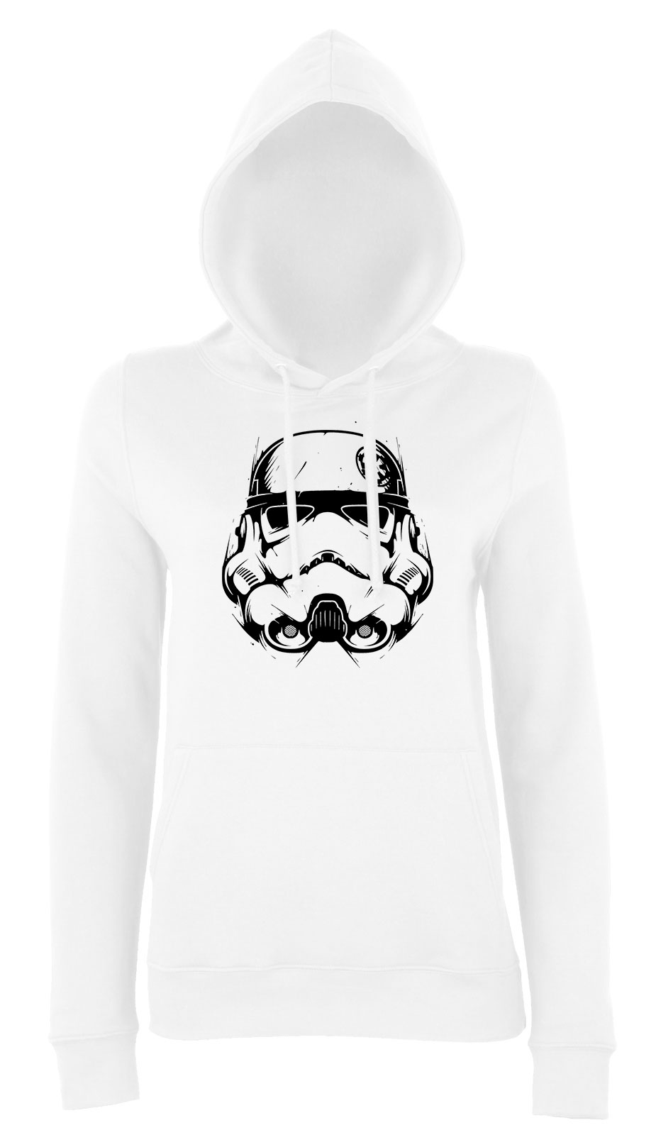 storm trooper star wars Fehér Női Kapucnis Pulóver
