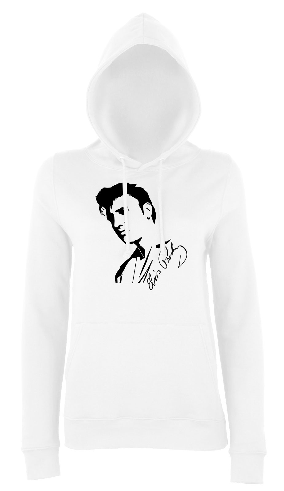 elvis presley Fehér Női Kapucnis Pulóver