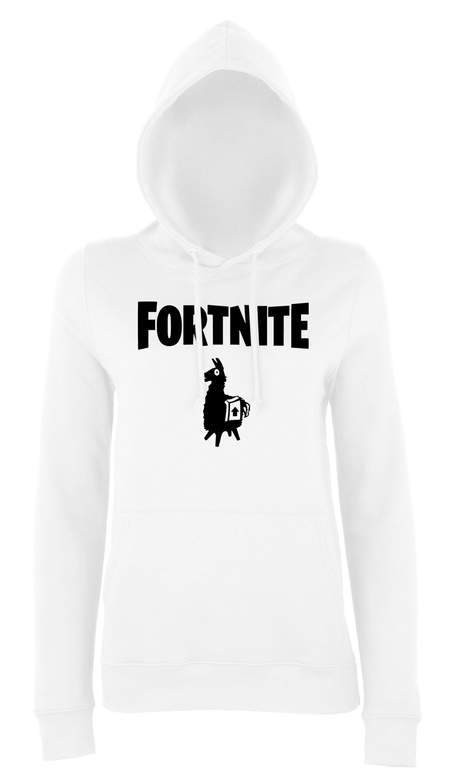 fortnite loot láma Fehér Női Kapucnis Pulóver