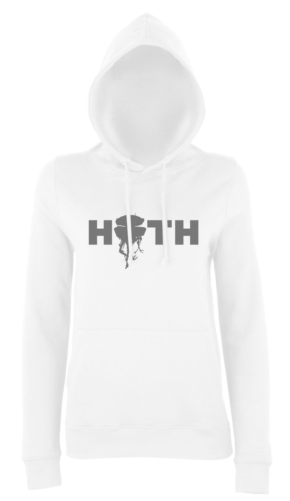 star wars hoth bolygó Fehér Női Kapucnis Pulóver