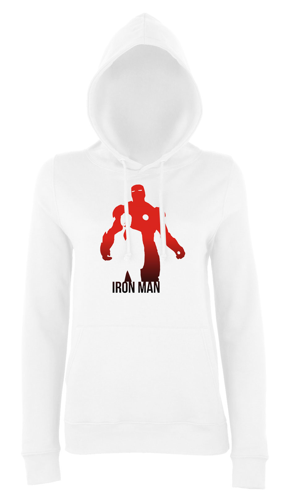 iron man vasember avegners Fehér Női Kapucnis Pulóver