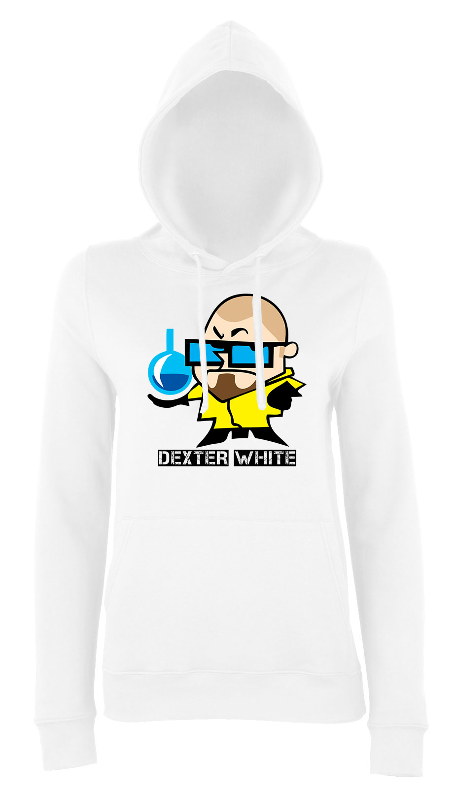 dexter breaking bad Fehér Női Kapucnis Pulóver