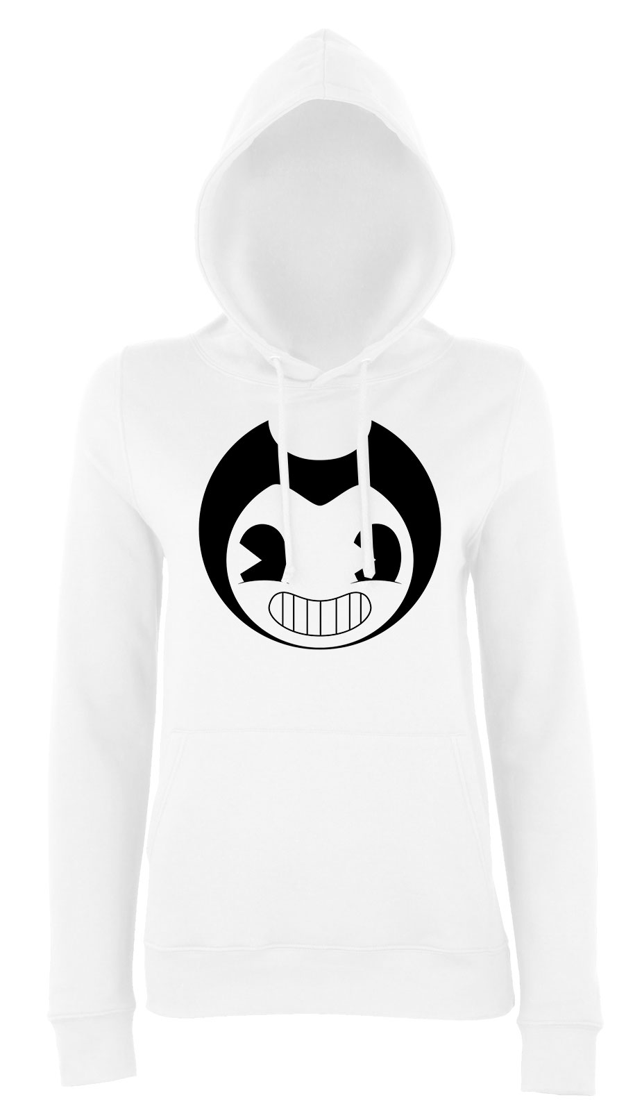 Bendy and the inkmachine Fehér Női Kapucnis Pulóver