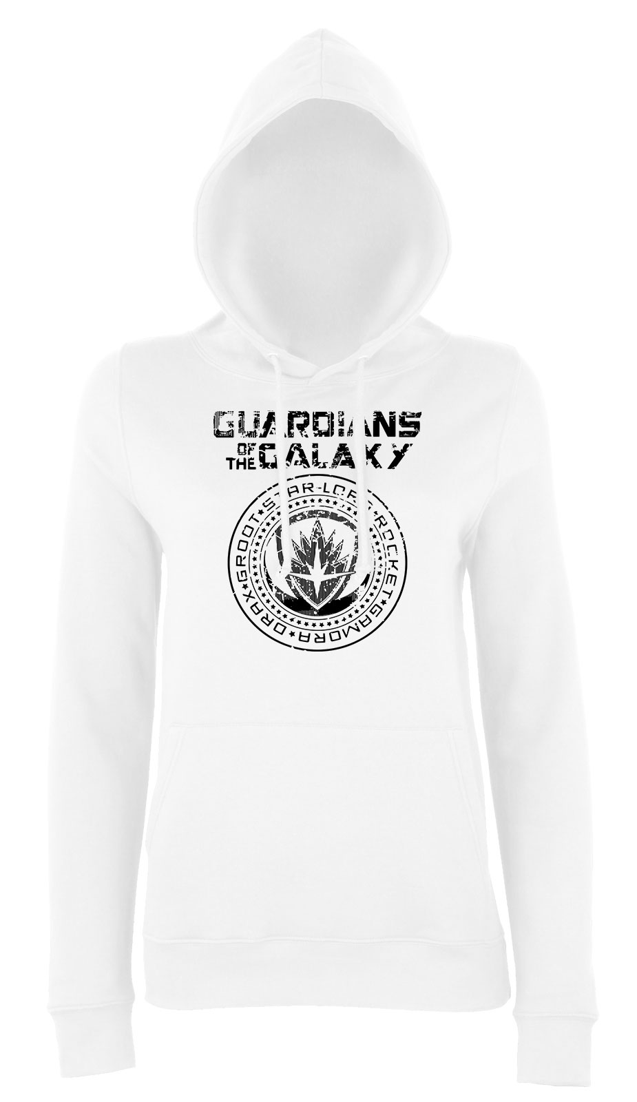 galaxis őrzői guardians of the galaxy Fehér Női Kapucnis Pulóver
