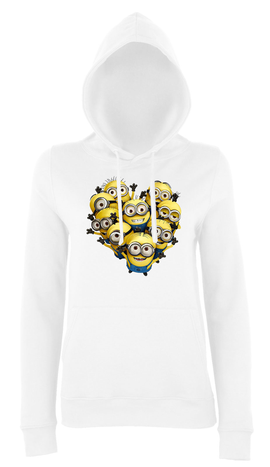 minyonok minions Fehér Női Kapucnis Pulóver