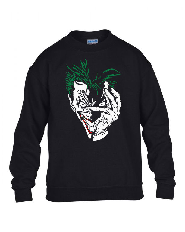 Joker Fekete Gyerek Pulóver