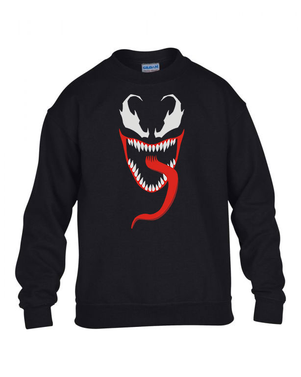 Venom Fekete Gyerek Pulóver