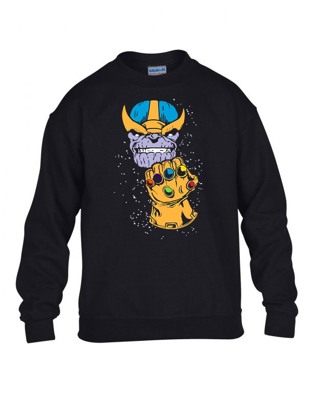 Thanos Fekete Gyerek Pulóver