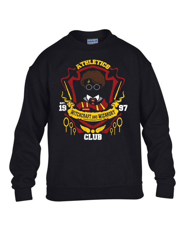 harry potter atlétika atletika Fekete Gyerek Pulóver