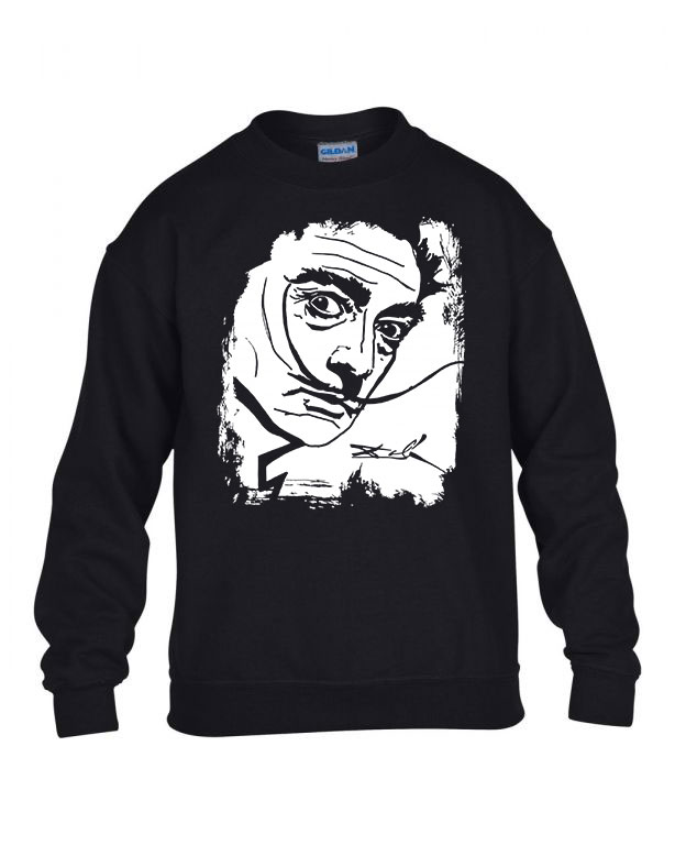 salvador dali Fekete Gyerek Pulóver