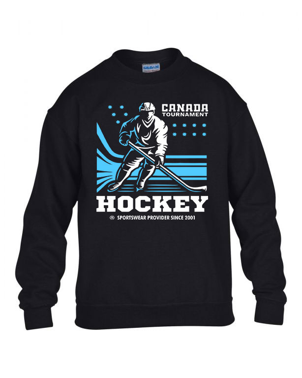 hockey hoki Fekete Gyerek Pulóver