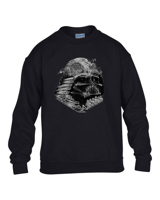 star wars darth vader Fekete Gyerek Pulóver