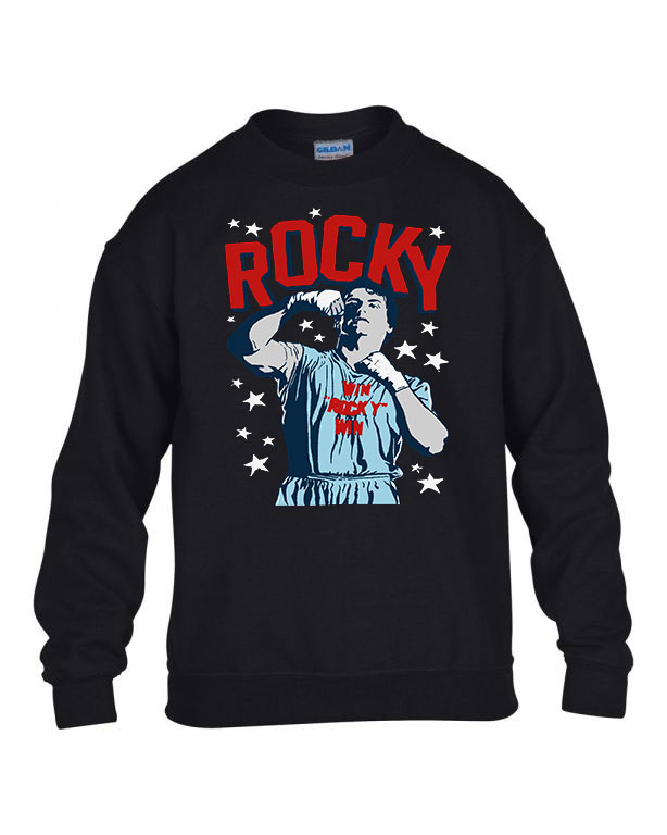 rocky Fekete Gyerek Pulóver