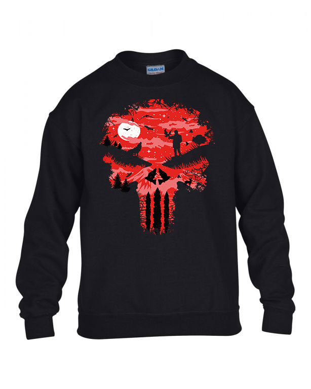 the punisher a megtorló Fekete Gyerek Pulóver