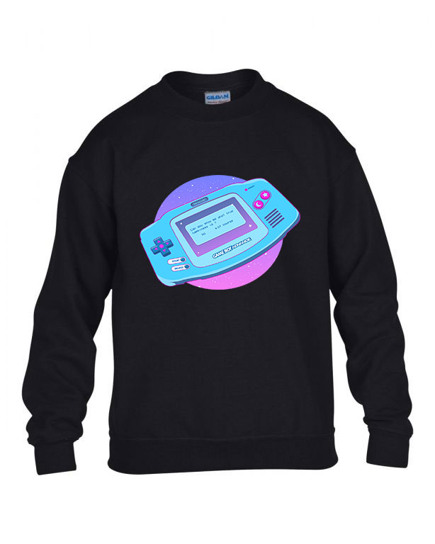 gameboy advance Fekete Gyerek Pulóver