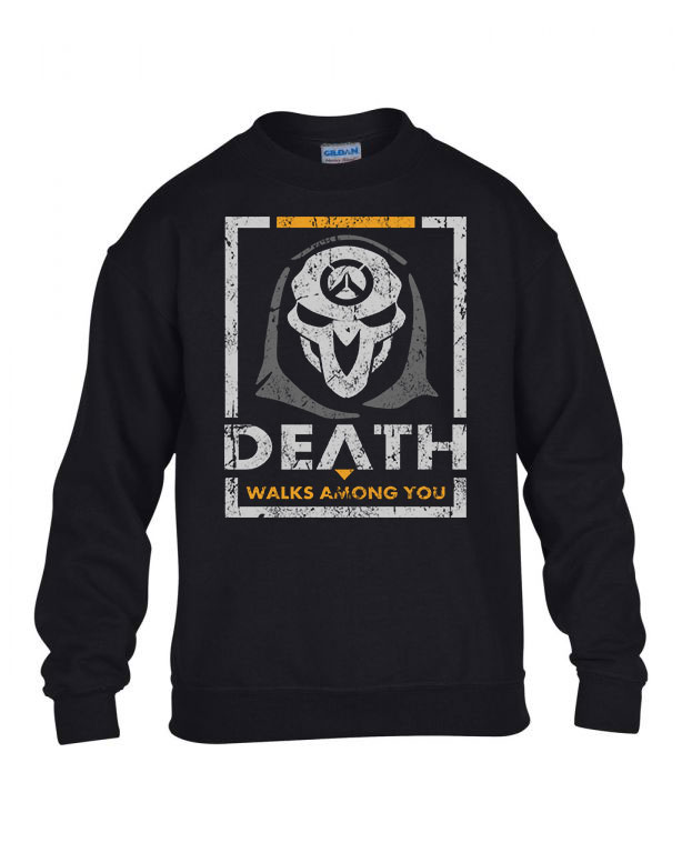 overwatch Fekete Gyerek Pulóver