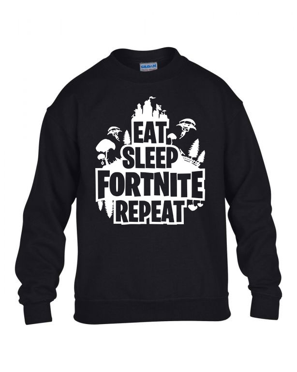 fortnite battle royale Fekete Gyerek Pulóver