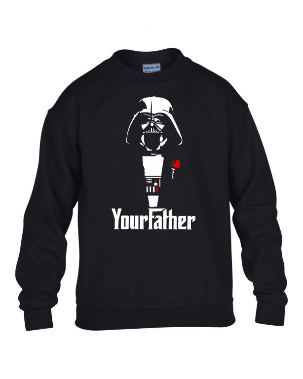 star wars darth vader Fekete Gyerek Pulóver