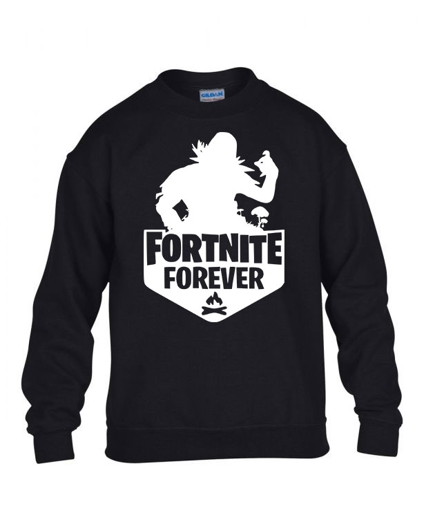 fortnite forever Fekete Gyerek Pulóver
