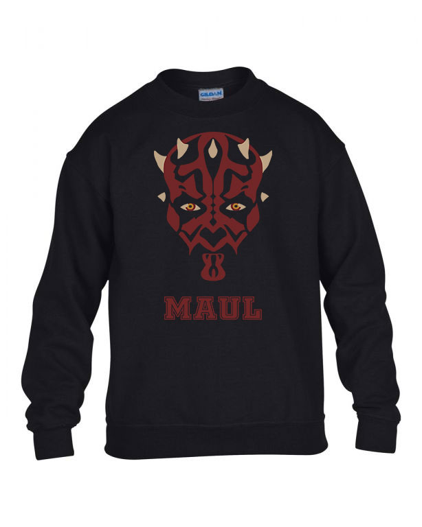 darth maul star wars Fekete Gyerek Pulóver