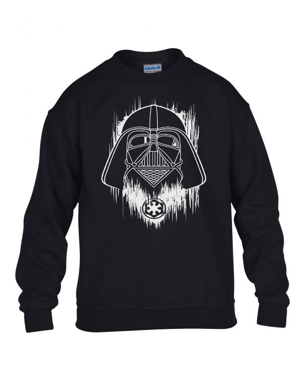star wars darth vader Fekete Gyerek Pulóver