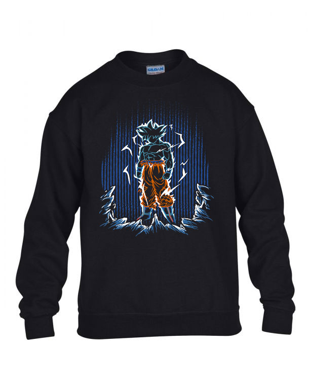 dragon ball son goku Fekete Gyerek Pulóver