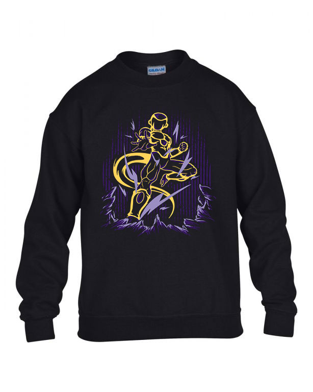 frieza dermesztő dragon ball Fekete Gyerek Pulóver