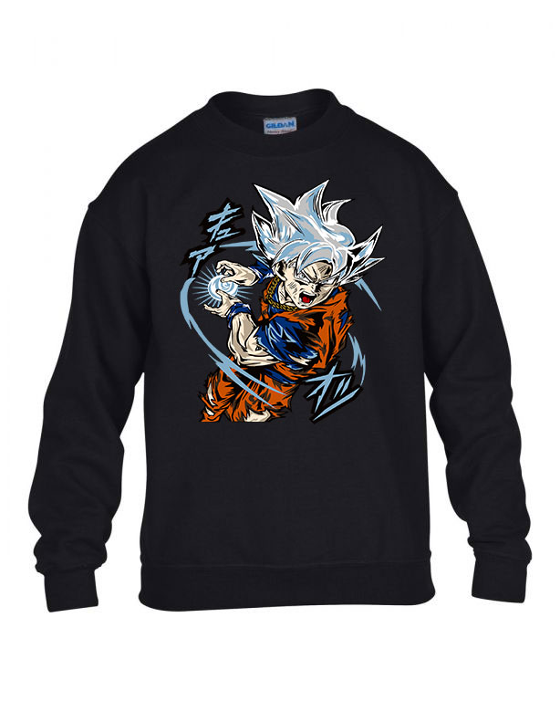 son goku dragon ball ultragoku Fekete Gyerek Pulóver