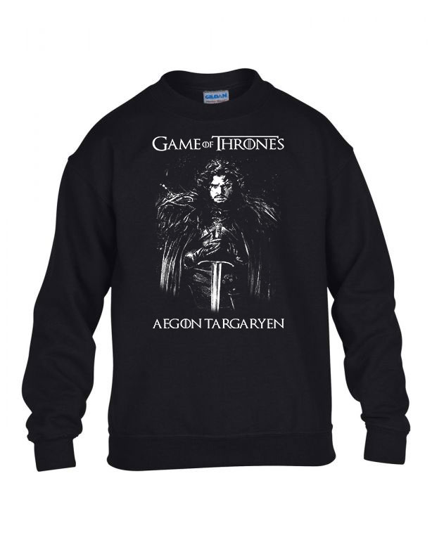 game of thrones trónok harca jon snow havas jon Fekete Gyerek Pulóver