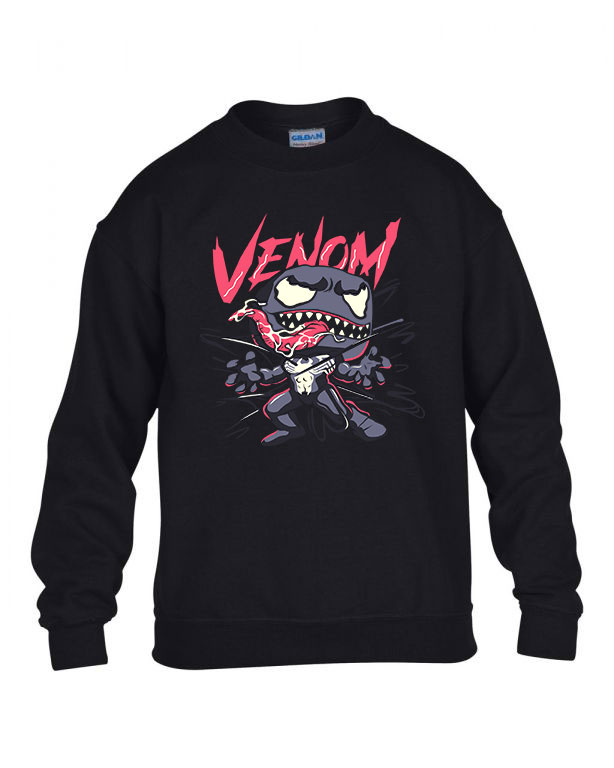 venom méreg Fekete Gyerek Pulóver