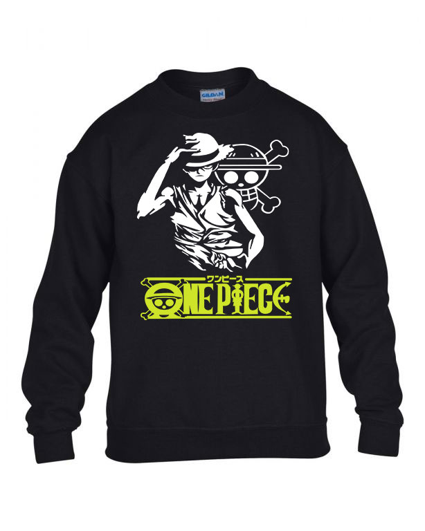 one piece Fekete Gyerek Pulóver