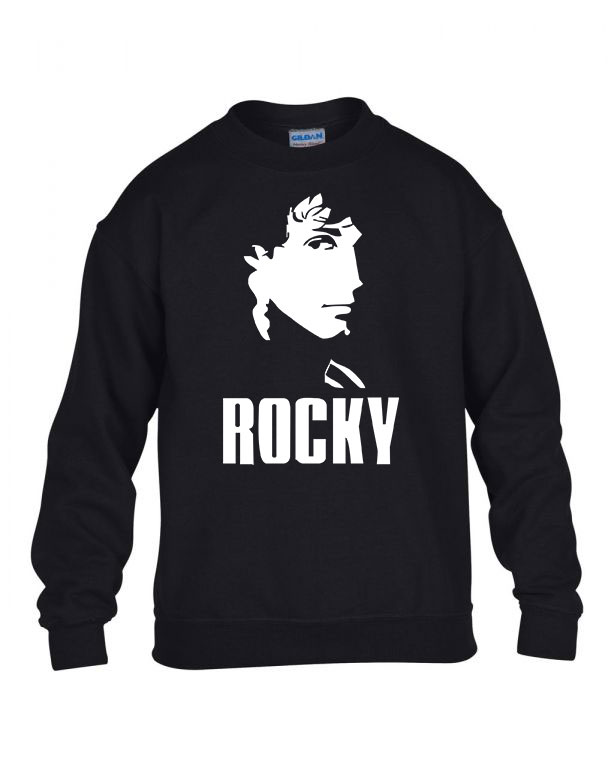 rocky Fekete Gyerek Pulóver