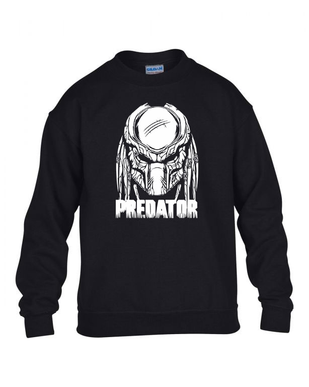 Predator Fekete Gyerek Pulóver