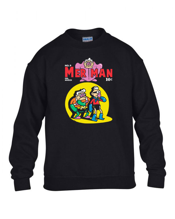 spongya bob erőbenő és kobaka Fekete Gyerek Pulóver