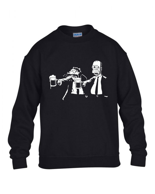 Homer Simpson Simpsons Család homer simpson Fekete Gyerek Pulóver
