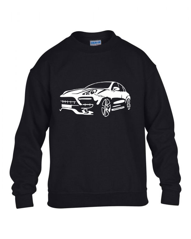 porsche cayenne Fekete Gyerek Pulóver