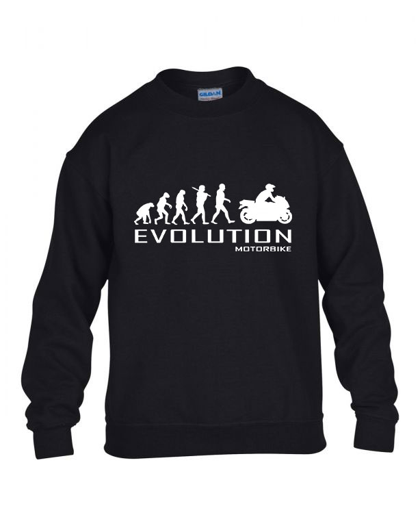 motoros motorsport motor evolution Fekete Gyerek Pulóver