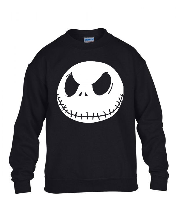jack skellington Fekete Gyerek Pulóver